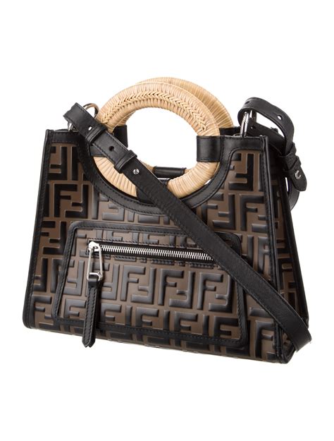 fendi bag big size|fendi runaway small tote.